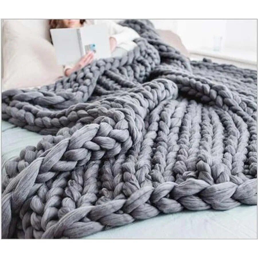 Zen Weighted Knitted Blanket - C&S Shopping Network