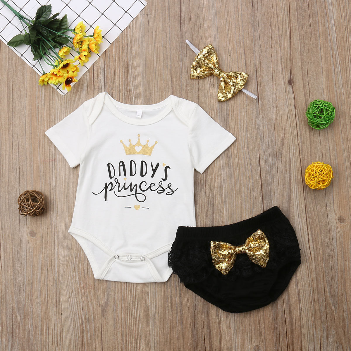 Daddy’s Princess Romper - C&S Shopping Network