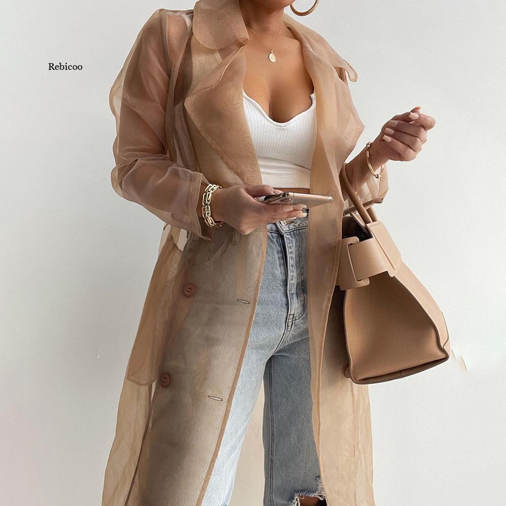 Women Fashion See Through Outdoor Tops - C&S Shopping Network