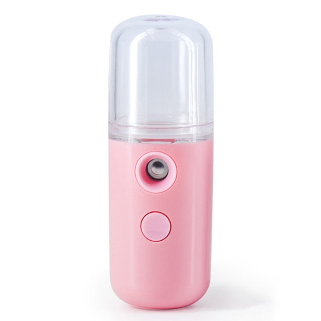 Nano Mist Facial Sprayer Beauty Instrument USB Face Steamer Moisturizing Beauty - C&S Shopping Network