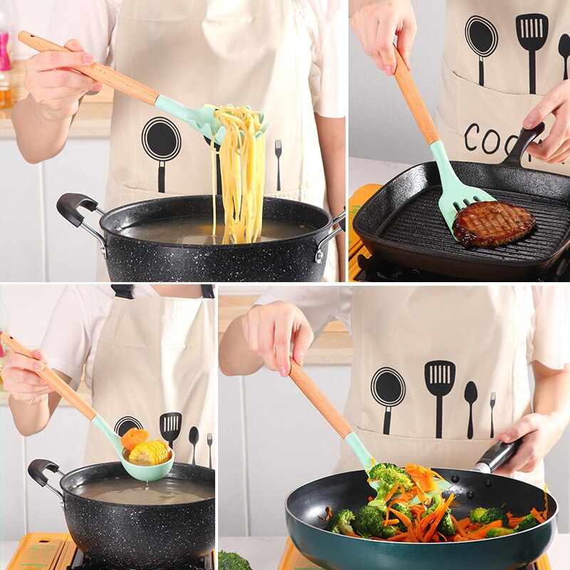 Non Stick Pot Spatula And Spoon - C&S Shopping Network