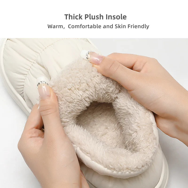 Thick Plush Unisex Flats - C&S Shopping Network