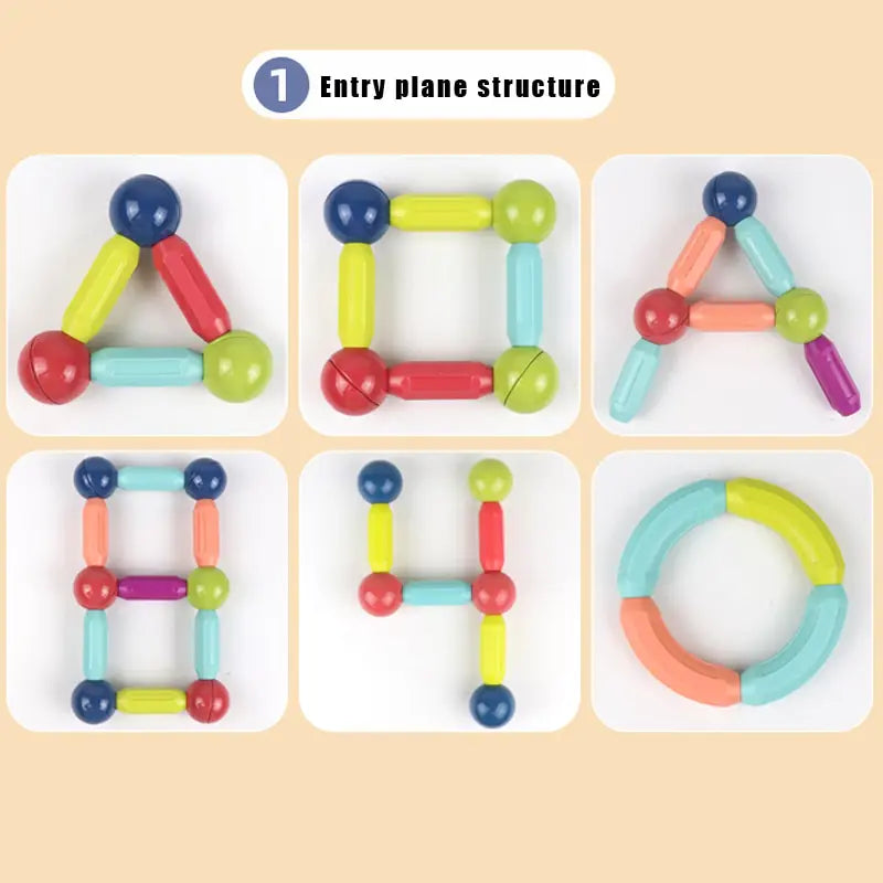 Kids Magnetic Constructor Blocks Stick - C&S Shopping Network
