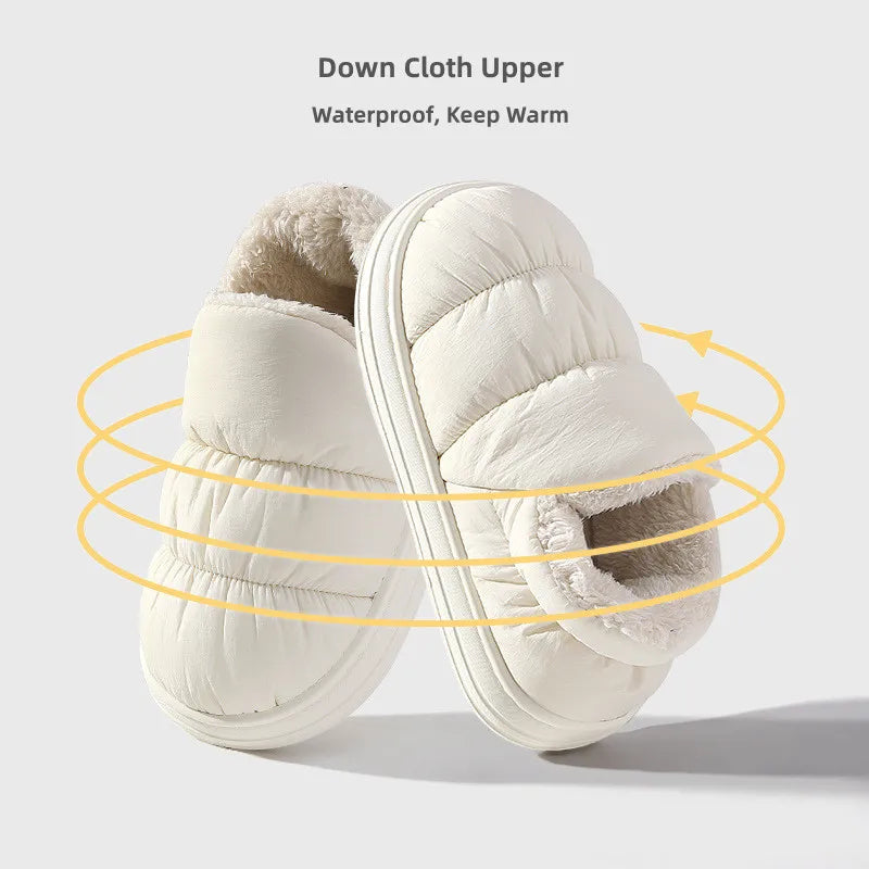 Thick Plush Unisex Flats - C&S Shopping Network