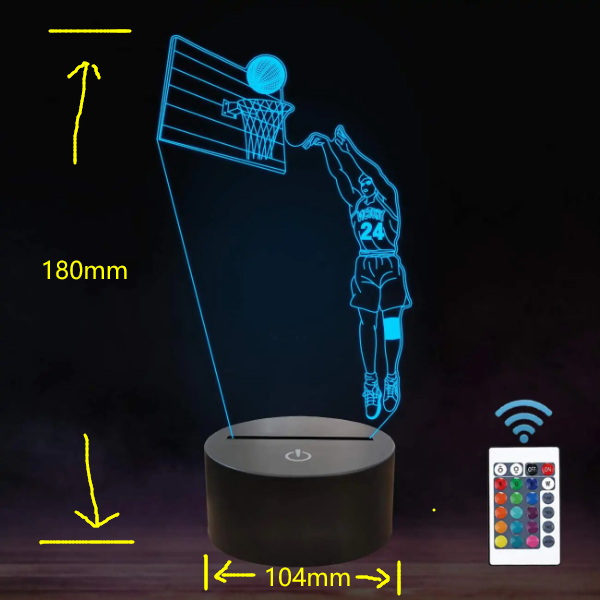 Basketball 3D Lamp - C&S Shopping Network