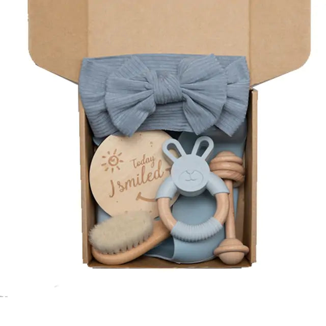 Kids Swaddle Wrap Bath Toys Set