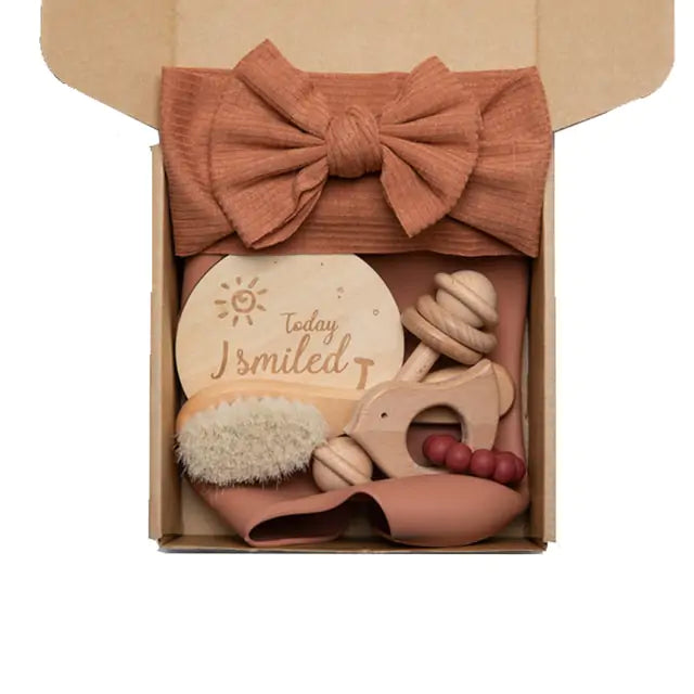 Kids Swaddle Wrap Bath Toys Set