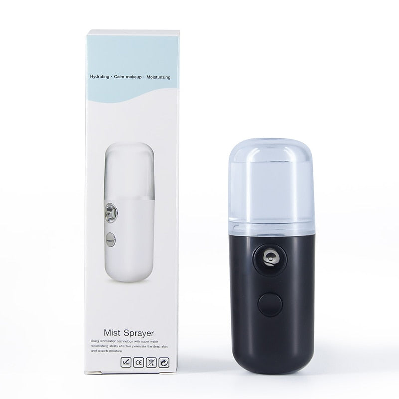 Nano Mist Facial Sprayer Beauty Instrument USB Face Steamer Moisturizing Beauty - C&S Shopping Network