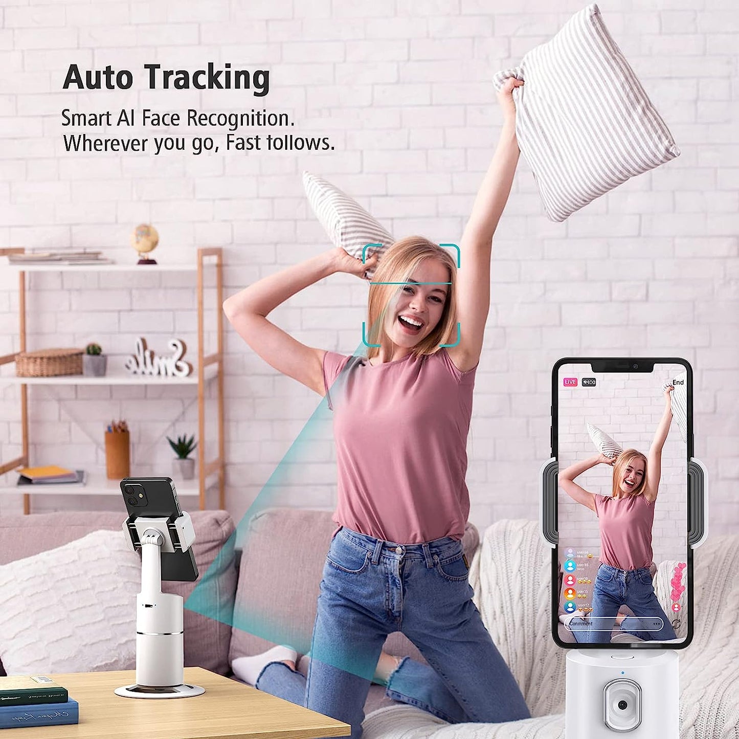 Movement Tracking Phone Holder - C&S Shopping Network