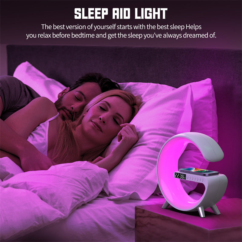Bluetooth Speaker Wireless Charger Lamp - C&S Shopping Network