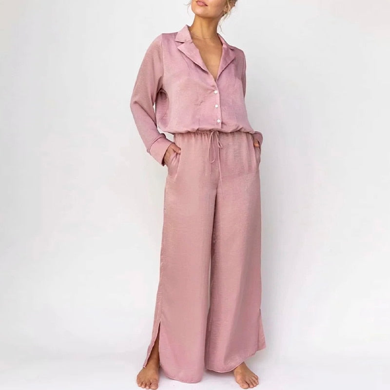 Loose Fit Pajama Set - C&S Shopping Network