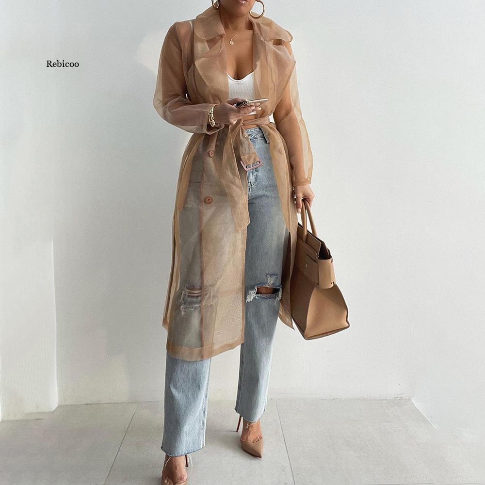Women Fashion See Through Outdoor Tops - C&S Shopping Network