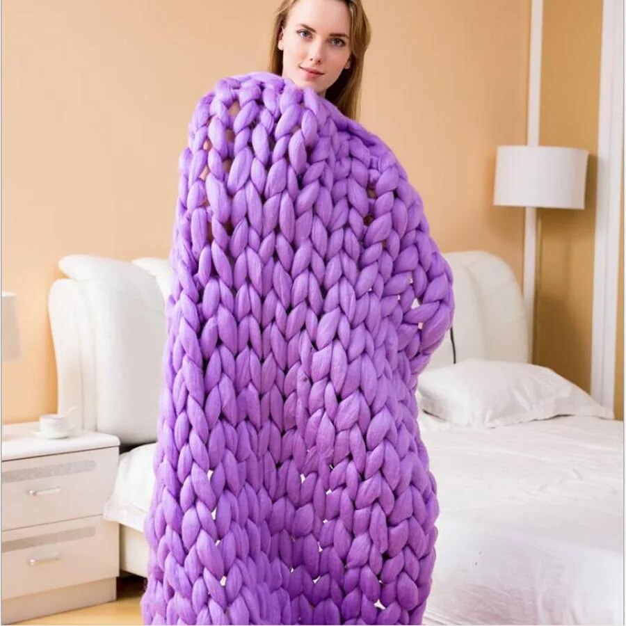 Zen Weighted Knitted Blanket - C&S Shopping Network