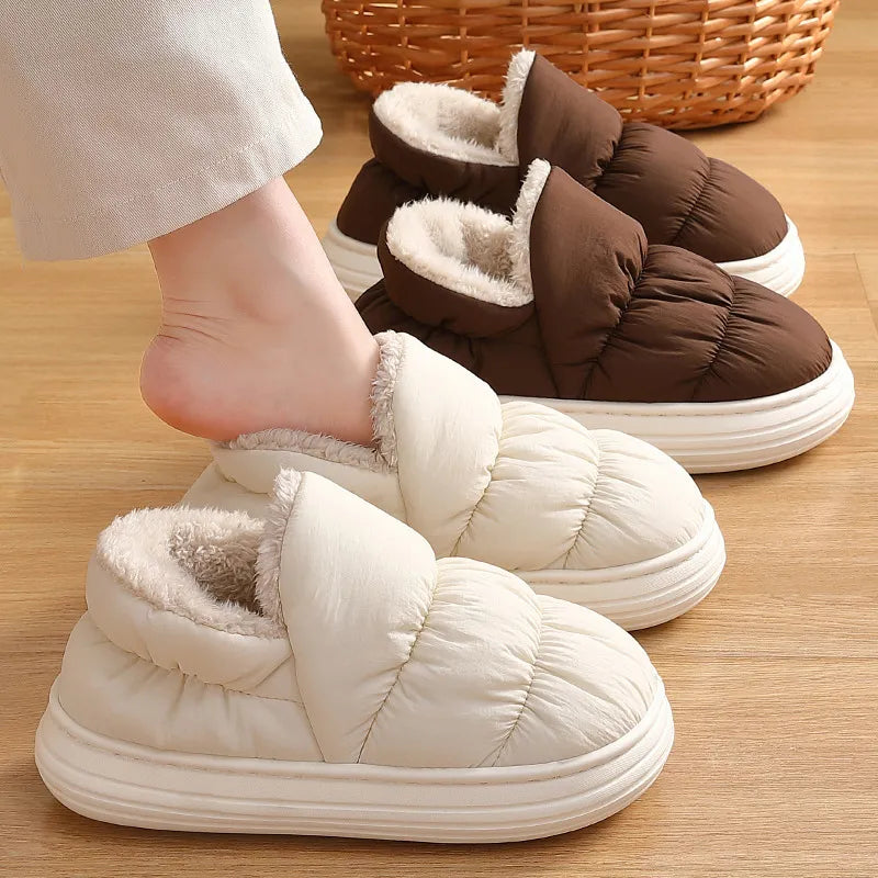 Thick Plush Unisex Flats - C&S Shopping Network