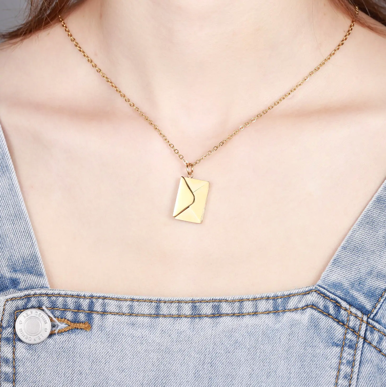Envelope Necklace - C&S Shopping Network