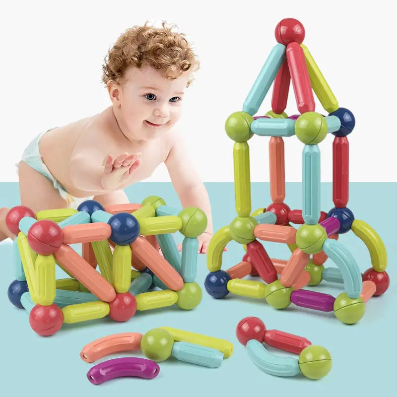 Kids Magnetic Constructor Blocks Stick - C&S Shopping Network