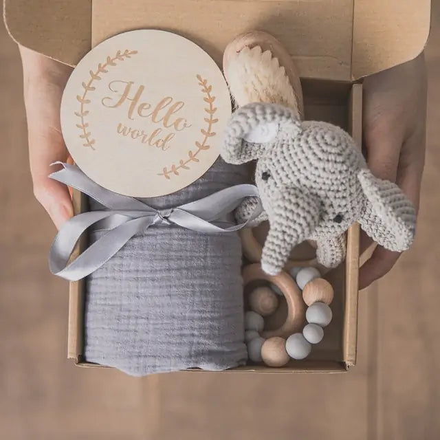 Kids Swaddle Wrap Bath Toys Set - C&S Shopping Network