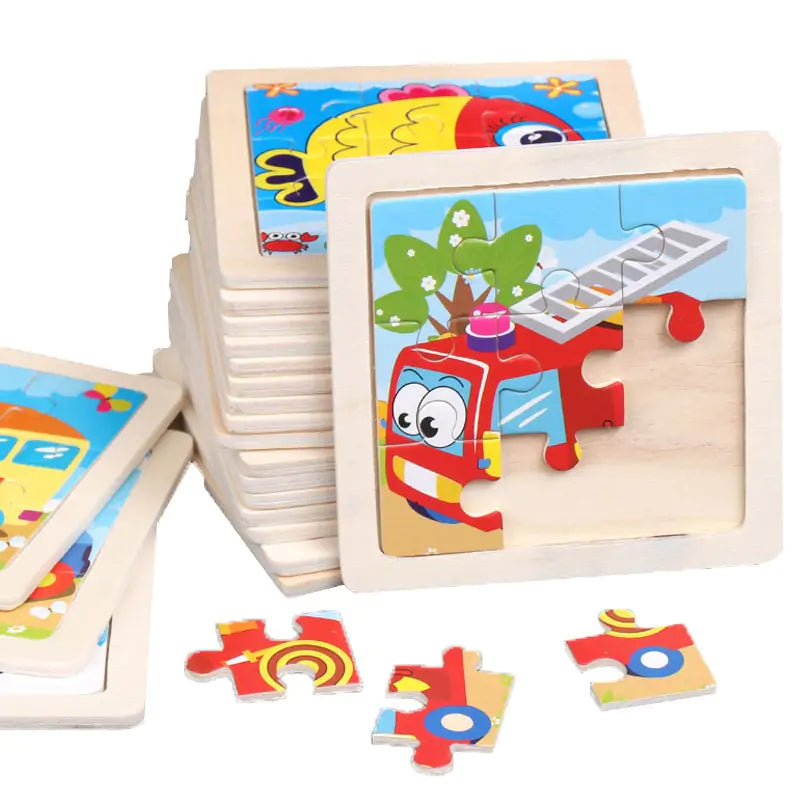 Kids Toys Wooden 3D Puzzle - C&S Shopping Network
