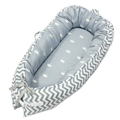 Baby Lounger Nest Sleeping Bed Portable Crib Travel Bed Infant Toddler Cotton Cradle for Newborn Bassinet Bumper Dropshipping