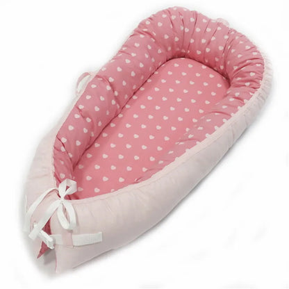 Baby Lounger Nest Sleeping Bed Portable Crib Travel Bed Infant Toddler Cotton Cradle for Newborn Bassinet Bumper Dropshipping