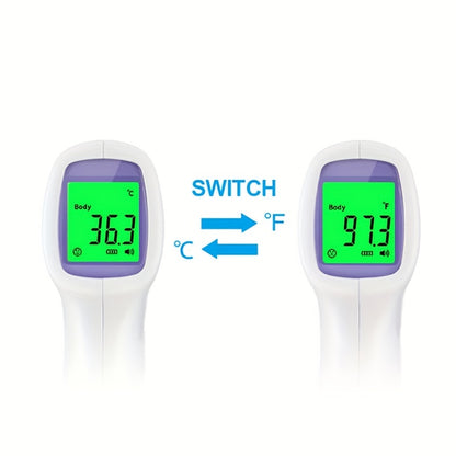 Digital Touchless Infrared Thermometer for Kids and Babies - Instant Accuracy Readings, Fever Alarm, LCD Display - Perfect Christmas or Halloween Gift